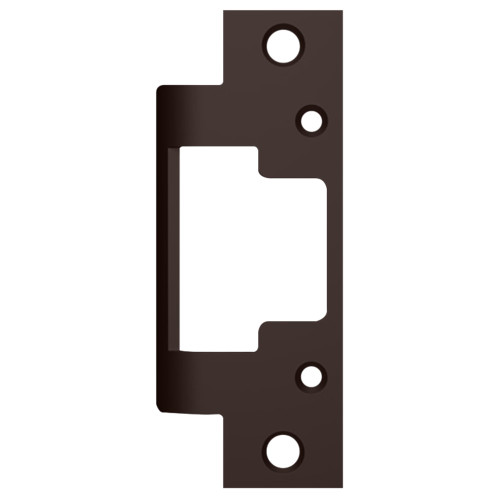 HES 801 613 Faceplate Only 8000/8300 Series 4-7/8 x 1-1/4 Flat with Square Corners Oil Rubbed Bronze