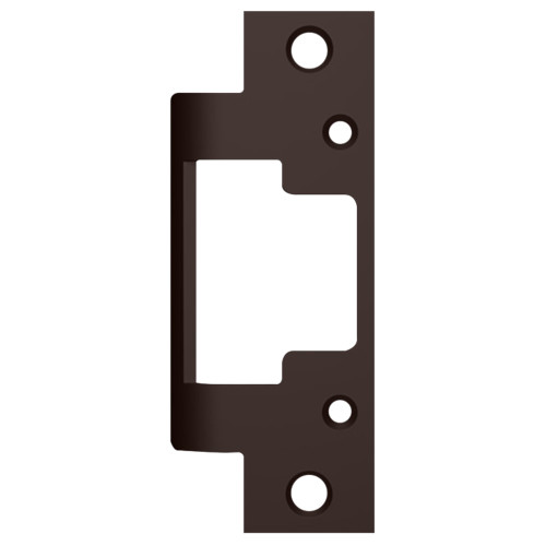 HES 801 613 Faceplate Only 8000/8300 Series 4-7/8 x 1-1/4 Flat with Square Corners Oil Rubbed Bronze 801 613