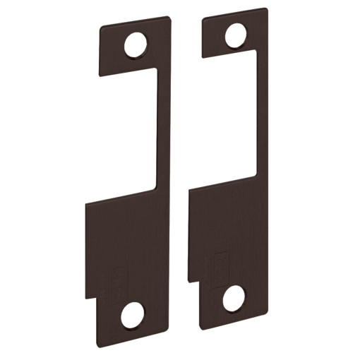 HES 852M 613 Faceplate Only 8500 Series 4-7/8 x 1-1/4 Use with Yale 8700 8800 Accurate Falcon Kaba Oil Rubbed Bronze