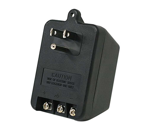Nortek PIP12VDC Plug-In Power Supply EISA Compliant Auto-Resetting Poly Fuse 120 VAC input 12 VDC Output at 2000 mA 2 Amps Maximum PIP12VDC