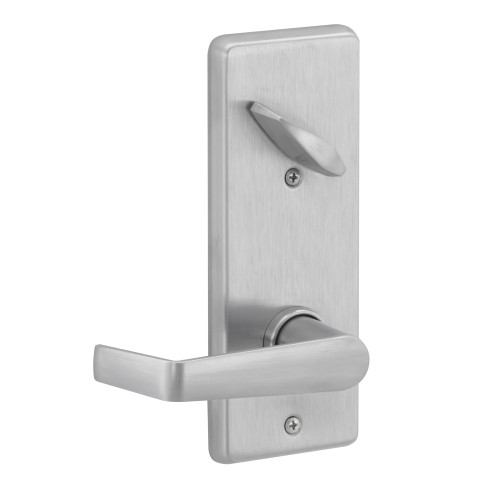 Schlage S210JD SAT 626 Grade 2 Interconnected  Entrance Lock Single Locking Saturn Adjustable 2-3/8 or 2-3/4 Backset FSIC Prep Less Core Satin Chrome