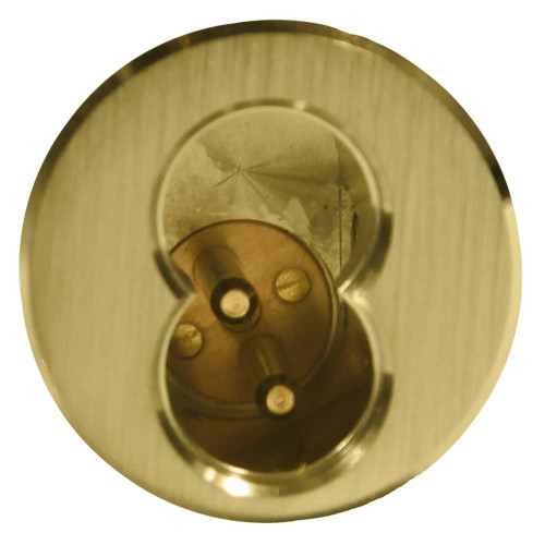 Arrow 16CR-27X001 4 SFIC Mortise Housing 6/7-Pin 1-1/4 001 Standard Straight Cam Satin Brass 16CR-27X001 4