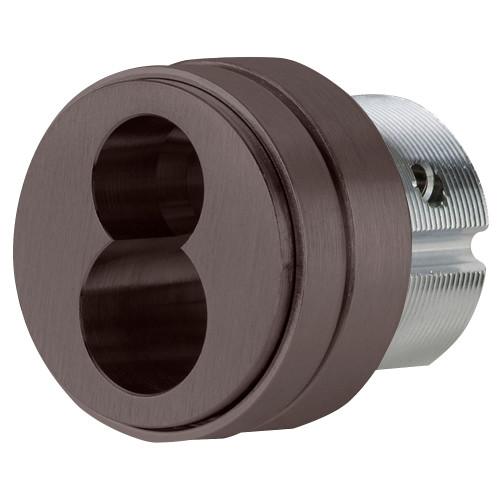 Schlage 26-064 613 1-1/2 In FSIC Mortise Housing Straight Cam Compression Ring & Spring Dark Oxidized Satin Bronze Oil Rubbed Finish Non-handed