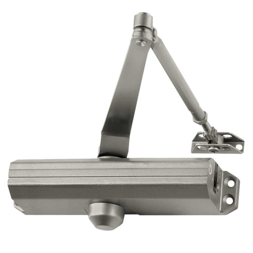 Falcon SC61A RWPA AL SC60 Series Light-Medium Duty Closer Regular Arm Attached PA Bracket Less Cover Aluminum Painted SC61A RWPA AL