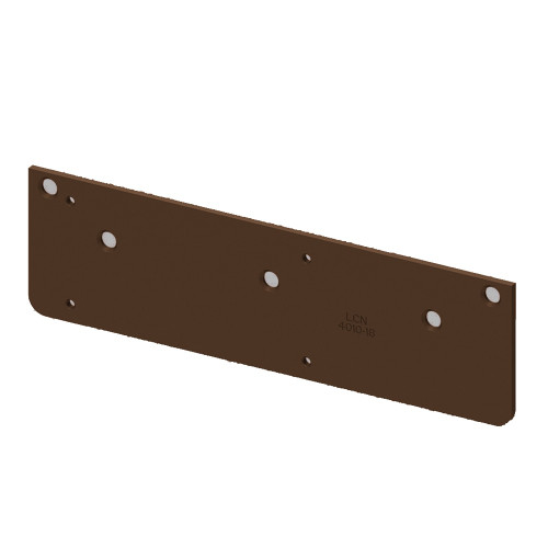 LCN 4010-18 695 Drop Plate Narrow Top Rail or Flush Ceiling Dark Bronze