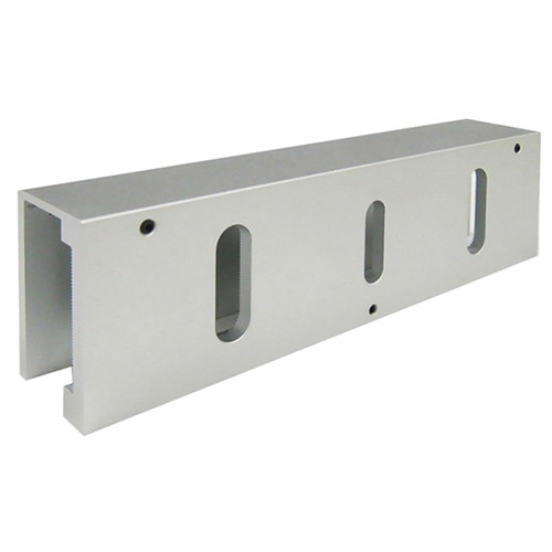 SDC HDB1V Single Glass Door Mounting Kit for 1511 1571 and 1581 Series EMLocks Satin Aluminum Clear Anodized