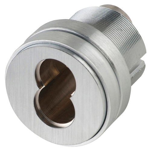 Schlage 80-103 626 1-3/8 In SFIC Mortise Housing Adams Rite Cam 7/16 In Blocking RIng Satin Chrome Finish Non-handed