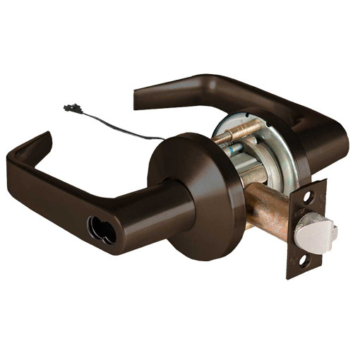 BEST 9KW47DEL15KS3613 Grade 1 Electric Cylindrical Lock Electronically Locked 3-3/4 Backset Fail Safe 24VDC 15K Design Oil Rubbed Bronze 9KW47DEL15KS3613