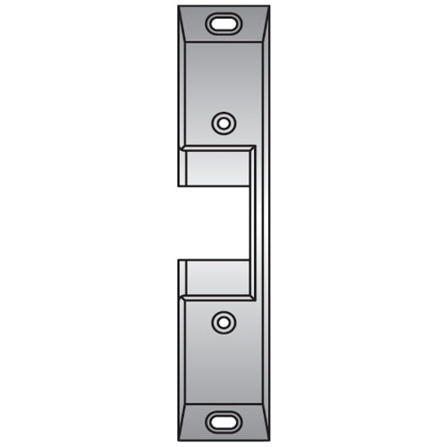 HES 783S 630 Faceplate Only 7000 Series 9 x 1-3/4 x 11/16 Surface Satin Stainless Steel