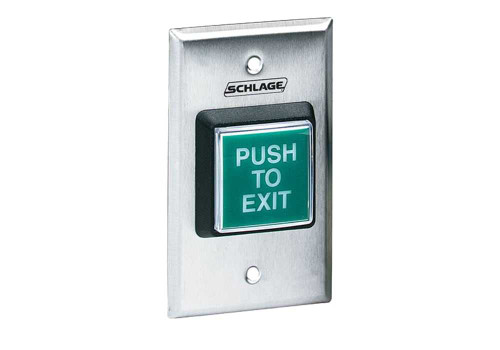 Schlage Electronics 709GR EX ILL 24VDC 2 Square - Illuminated Green Two LEDs Red and Green Dual Voltage 709GR EX ILL 24VDC