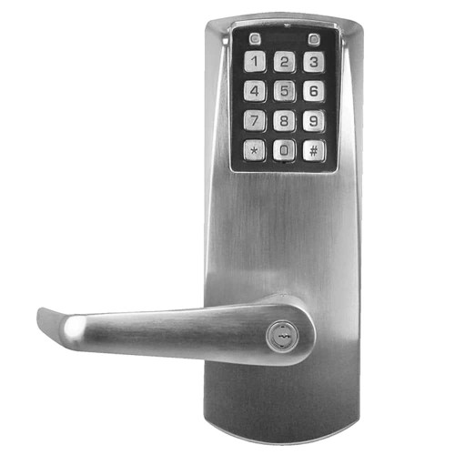 Kaba E-Plex P2051XSLL-626-41 PowerPlex Cylindrical Lock with Privacy 2-3/4 Backset 1/2 Throw KIL Schlage C Keyway Satin Chrome P2051XSLL-626-41