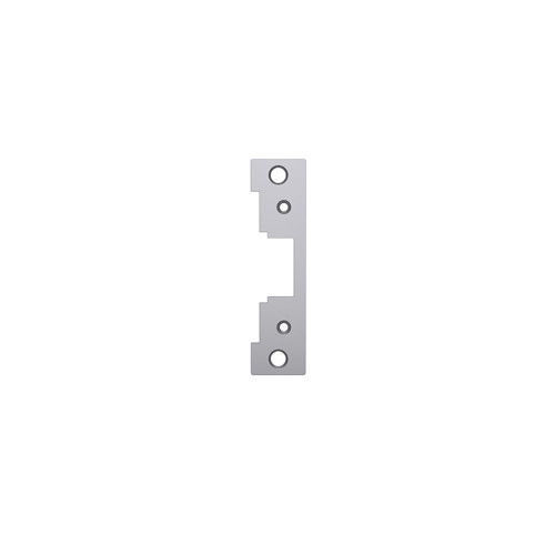 HES 791 630 Faceplate Only 7000 Series 4-7/8 x 1-1/4 Flat with Square Corners Satin Stainless Steel 791 630