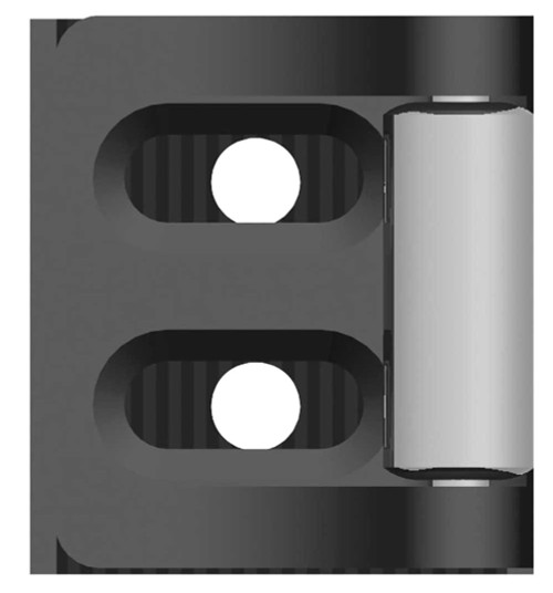 Von Duprin 266 US19 Vertical Rod Top Strike 33A/35A27 Standard Panic Strike Flat Black Coated Finish 266 US19