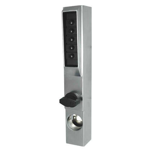 Kaba Simplex 3002-26D-41 Narrow Stile Lock with Thumbturn Satin Chrome 3002-26D-41