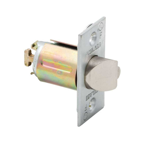 Schlage 14-047 626 Dead Latch Guarded With 2-1/4 x 1-1/8 Square Corner Faceplate 2-3/8 Backset 1 Housing Diameter For Use With D/ND Series Satin Chrome Finish 14-047 626