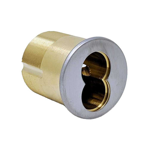Falcon C990 12667-001 626 1-3/4 SFIC Mortise Housing Adams Rite Cam A12667-001-00 8 6 or 7-Pin SFIC Prep Less Core Satin Chrome Finish Non-Handed C990 12667-001 626