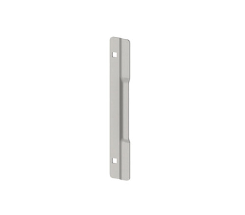 Hager 345D US2C 12 GA Stainless Steel Latch Protector Plate for 1-3/4 Door Thickness 1-5/8 x 10 Zinc Plated 345D US2C