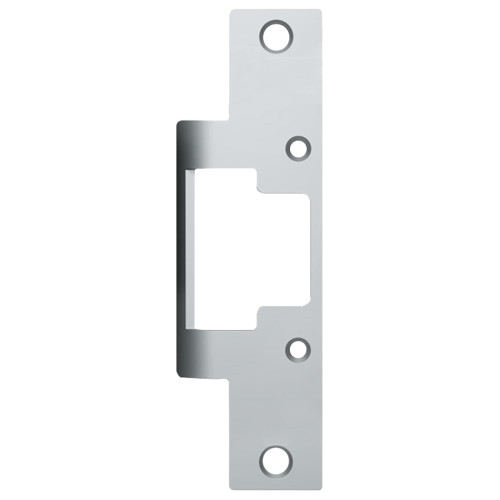 HES 803 630 Faceplate Only 8000/8300 Series 6-7/8 x 1-1/4 Flat with Radius Corners Satin Stainless Steel