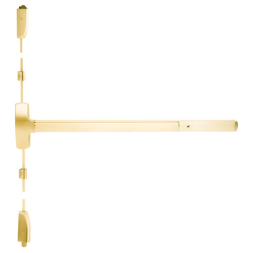 MEL25-V-L-DT-S 4 32 LHR Falcon Surface Vertical Rod Exit Devices MEL25-V-L-DT-S 4 32 LHR