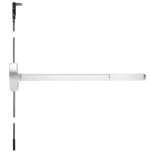 MELF-25-C-L-VR-Q 4 26 LHR Falcon Concealed Vertical Rod Exit Devices MELF-25-C-L-VR-Q 4 26 LHR