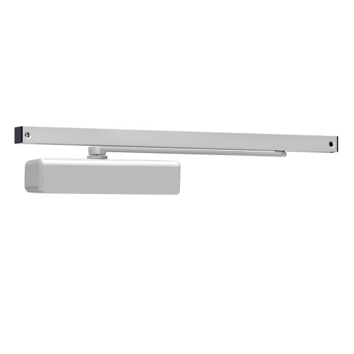 LCN 1461T-BUMPER 689 FC Track Door Closer w/Bumper Full Cover Aluminum 1461T-BUMPER 689 FC