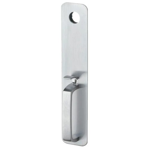 Falcon 218-TP SP28 Grade 1 Exit Device Trim Handle Pull Plate Thumbpress Classroom Pull Trim Non-Handed Aluminum Painted 218-TP SP28