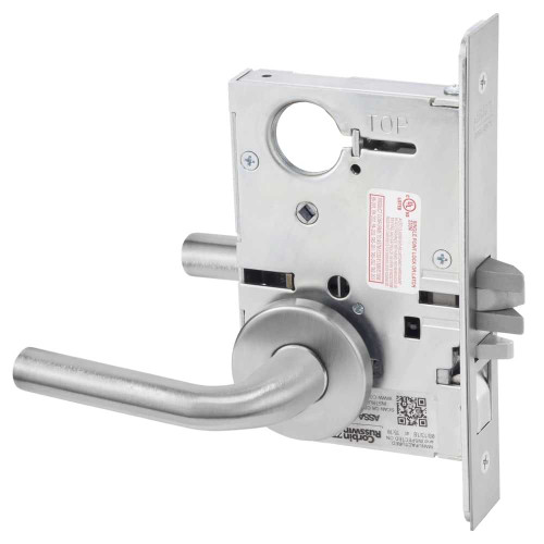 Corbin Russwin ML2010 RWA 626 Passage or Closet Mortise Lock RW Lever A Rose Satin Chrome ML2010 RWA 626