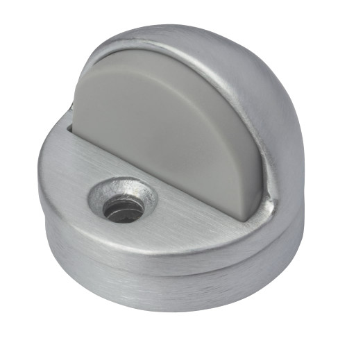 Rockwood 441CU US26D Dome Stop Combination Unit 1-1/8 or 1-1/2 Height 1-7/8 Diameter Lead Anchor Fastener Satin Chrome Finish