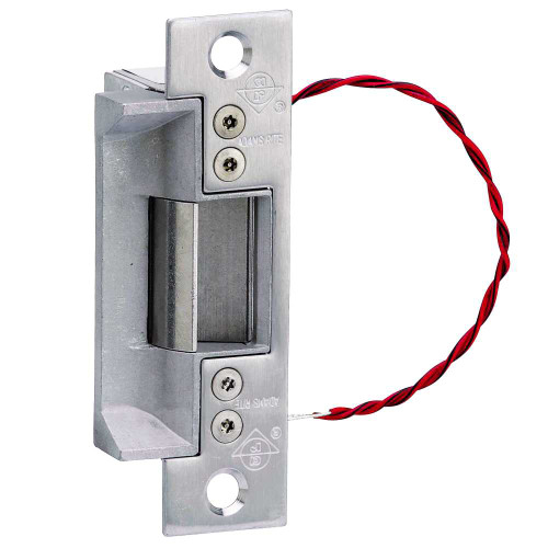 Adams Rite 7240-510-630-00 Electric Strike Fire Rated Cylindrical Latches 24VDC Fail Secure Satin Stainless Steel 7240-510-630-00