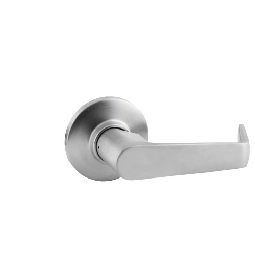 Schlage S170 SAT 626 Grade 2 Tubular Lock Single Dummy Trim Function Non-Keyed Saturn Lever Satin Chrome Finish Non-Handed S170 SAT 626