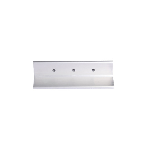 Securitron HEB-2CL-8 Header Extension Bracket 2 x 2 x 8 Satin Aluminum Clear Anodized