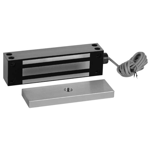 RCI 8380 32D 1500 Lb Gatemag 12/24 VDC Remote Lock Status Swinging or Sliding Gates Satin Stainless Steel 8380 32D