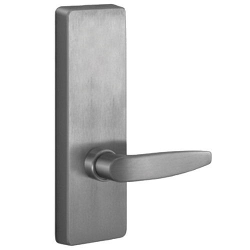 PHI RM4914B 630 LHR Apex and Olympian Series Wide Stile Trim Lever Always Active B Lever Design Left Hand Reverse Requires 1-1/4 In Mortise Type Cylinder Retrofit Trim Satin Stainless Steel
