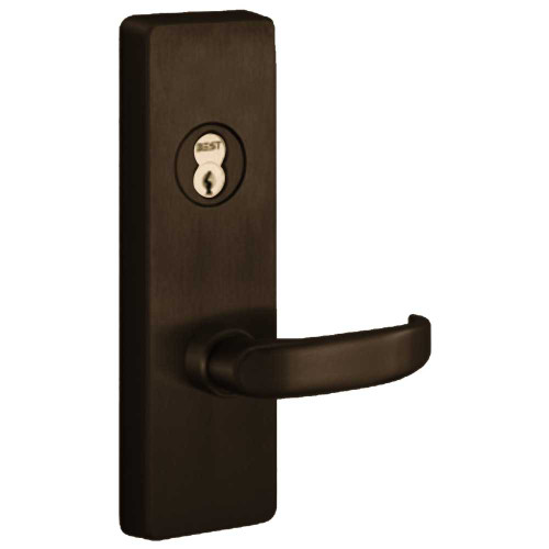 PHI V4908D 613 RHR Apex and Olympian Series Wide Stile Trim Key Controls Lever D Lever Design Right Hand Reverse Vandal Resistant Dark Oxidized Satin Bronze Oil Rubbed V4908D 613 RHR