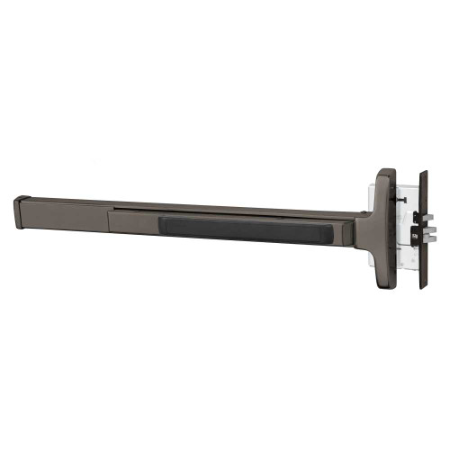Sargent 12-8363G RHR 10BL Grade 1 Mortise Exit Device Narrow Stile Pushpad 48 Fire-Rated Device Classroom Function Less Dogging Oxidized Satin Bronze Relieved Clear Coated Finish Right Hand Reverse 12-8363G RHR 10BL