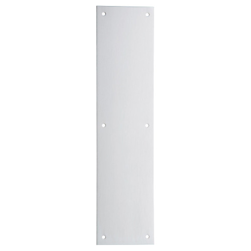 IVES 8200 US26D 4x16 Push Plate 4 x 16 Satin Chrome