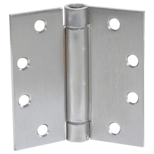 McKinney TA386 5x4-1/2 32D NRP Full Mortise Hinge 3-Knuckle Heavy Weight 5 by 4-1/2 Square Corner Non-Removable Pin Satin Stainless Steel Finish