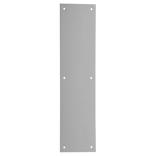 IVES 8200 US15 4X16 Push Plate 4 x 16 Satin Nickel