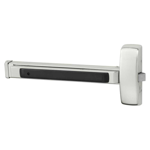 Sargent 55-8828E LHR 32 Grade 1 Rim Exit Bar Wide Stile Pushpad 32 Device Passage Function Request to Exit Switch Hex Key Dogging Bright Stainless Steel Finish Left Hand Reverse 55-8828E LHR 32