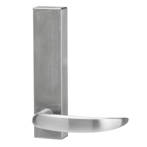 Adams Rite 3080-01-0-96-US32D Entry Trim 01 Curve Lever Without Cylinder Hole CVR Exit Devices Satin Stainless Steel