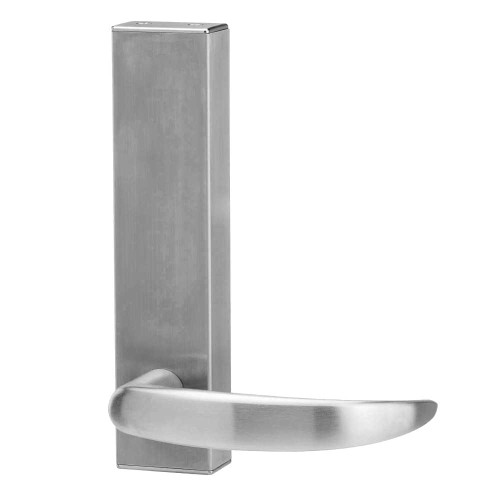 Adams Rite 3080-01-0-96-US32D Entry Trim 01 Curve Lever Without Cylinder Hole CVR Exit Devices Satin Stainless Steel 3080-01-0-96-US32D