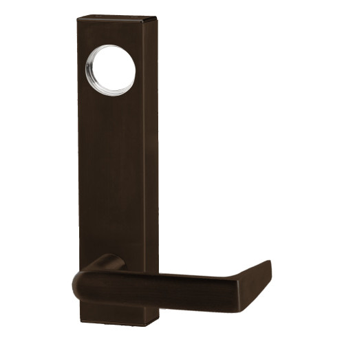 Adams Rite 3080-03-0-37-US10B Entry Trim 03 Square Lever With Cylinder Hole Rim Exit Devices Oil Rubbed Bronze