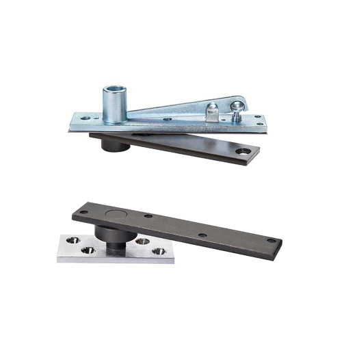 Rixson 370 626 Center Hung Pivot Set Includes 340 Top Pivot Satin Chromium Plated 370 626