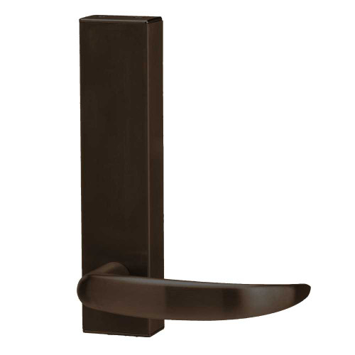 Adams Rite 3080E-01-0-9U-55-US10B Electrified Entry Trim 01 Curve Lever Without Cylinder Hole Universal 24VDC Fail Safe Oil Rubbed Bronze 3080E-01-0-9U-55-US10B