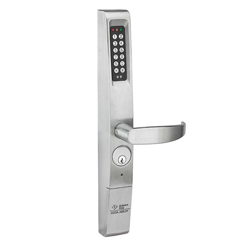 Adams Rite 3090-02-626 eForce Keyless Entry Lever Keypad Satin Chrome 3090-02-626