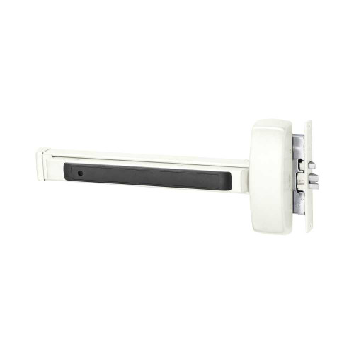 Sargent 55-8940E RHR WSP Grade 1 Mortise Exit Bar Wide Stile Pushpad 32 Device Dummy Function Request to Exit Switch Hex Key Dogging White Suede Powder Coat Finish Right Hand Reverse 55-8940E RHR WSP