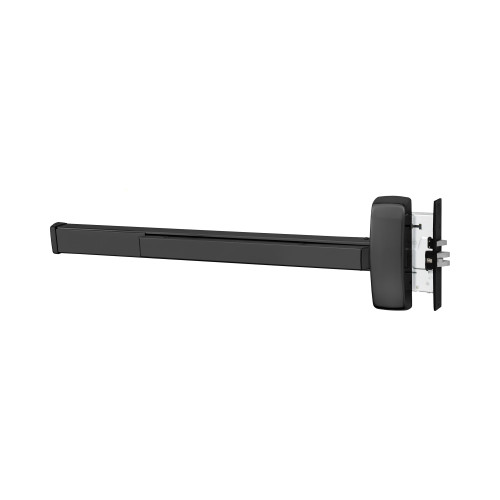Sargent 1956-8943J LHR 20D Grade 1 Mortise Exit Bar Wide Stile Pushpad 42 Device Classroom Function Electric Latch Retraction Less Dogging Less Lexan Push Pad Touchbar Dark Oxidized Statuary Bronze Clear Coated Finish Left Hand Reverse 1956-8943J LHR 20D