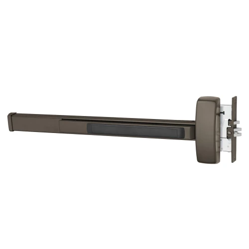 Sargent 125556-8966F RHR 10BE Grade 1 Mortise Exit Bar Wide Stile Pushpad 36 Fire-Rated Device Classroom Security Function Request to Exit Switch Less Dogging Dark Oxidized Bronze Finish Right Hand Reverse 125556-8966F RHR 10BE