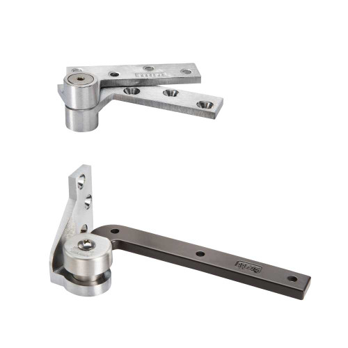 Rixson 117-1/4 RH 626 3/4 Offset Pivot Includes 180 Top Pivot Right-Handed Satin Chromium Plated 117-1/4 RH 626
