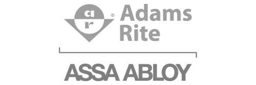 Adams Rite 4000-011-313 MS Deadlock Trim Strike Flat Square Corners Standard MS Locks w/1-3/8 Bolt Throw Dark Bronze